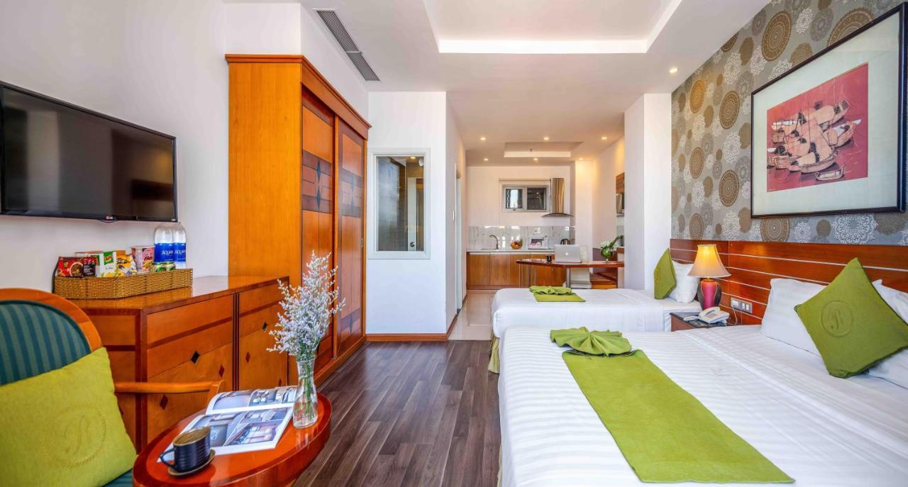 Richico Garden Beach Hotel Da Nang Bagian luar foto