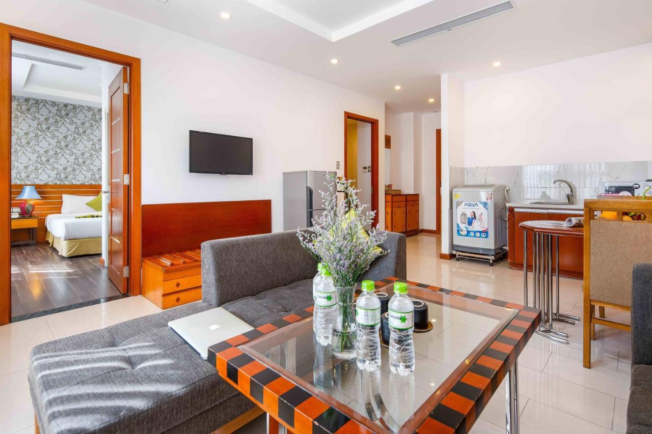 Richico Garden Beach Hotel Da Nang Bagian luar foto