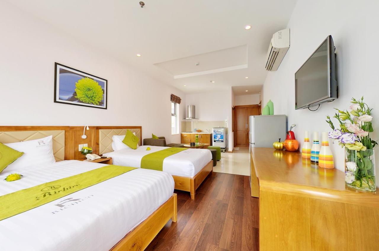 Richico Garden Beach Hotel Da Nang Bagian luar foto