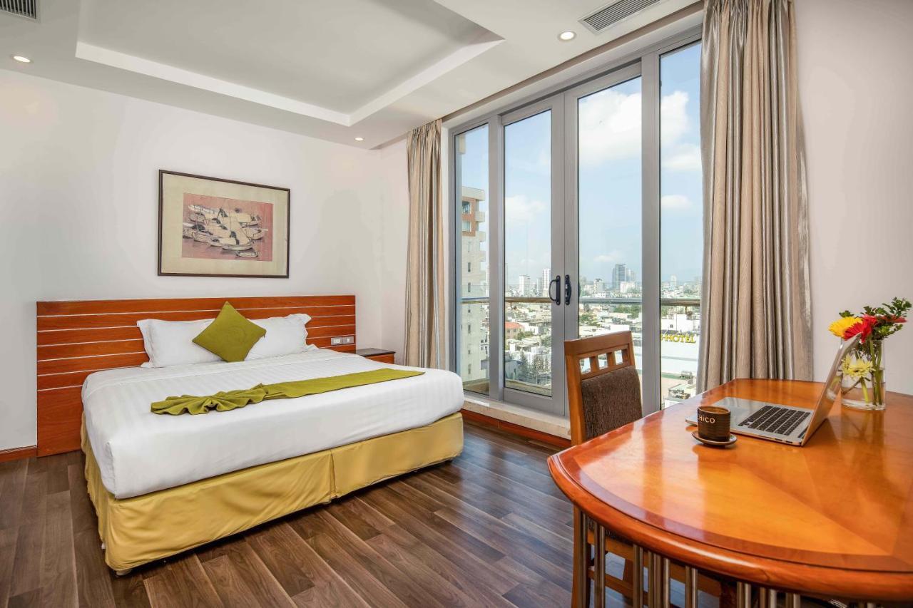 Richico Garden Beach Hotel Da Nang Bagian luar foto