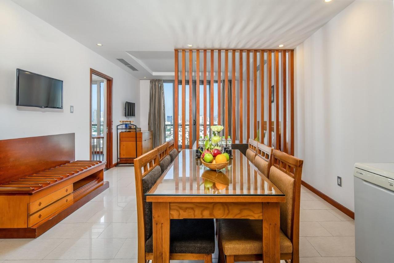 Richico Garden Beach Hotel Da Nang Bagian luar foto