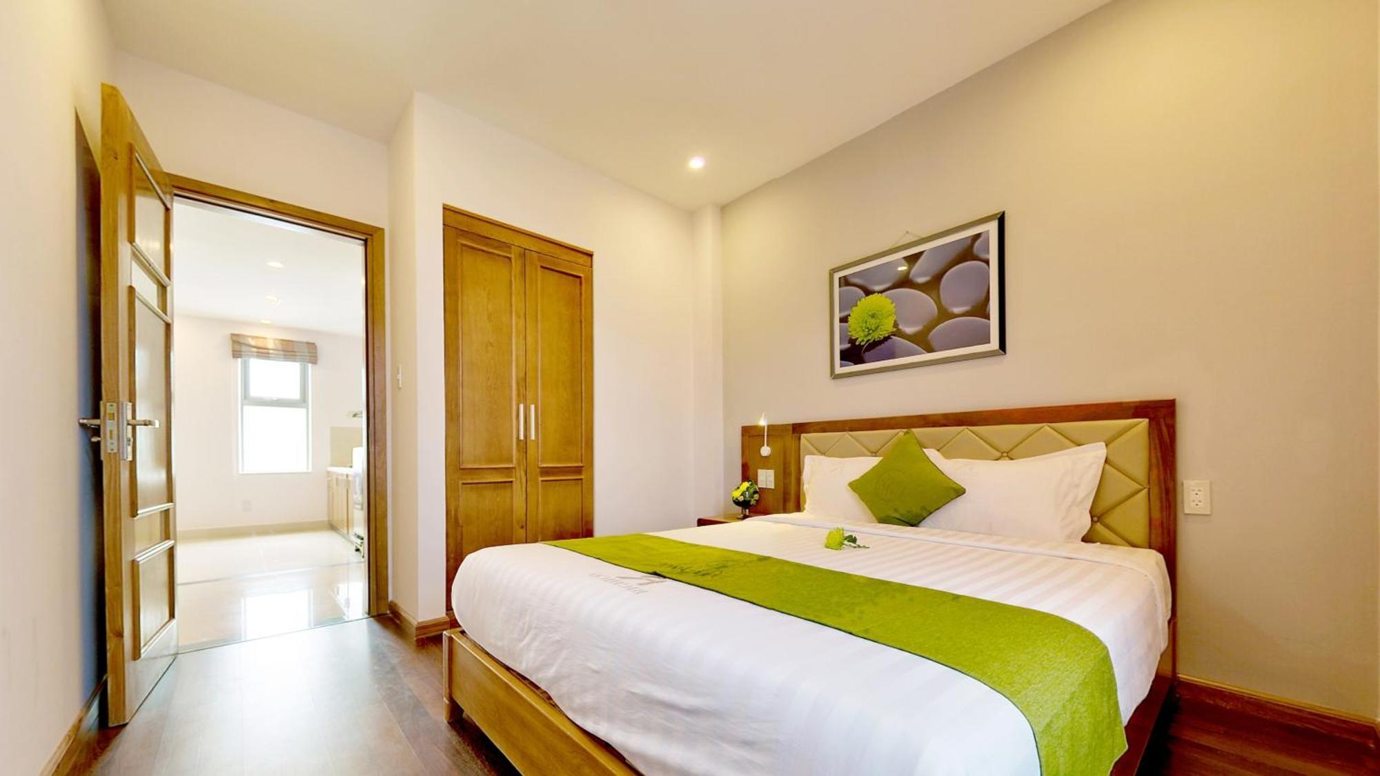 Richico Garden Beach Hotel Da Nang Bagian luar foto