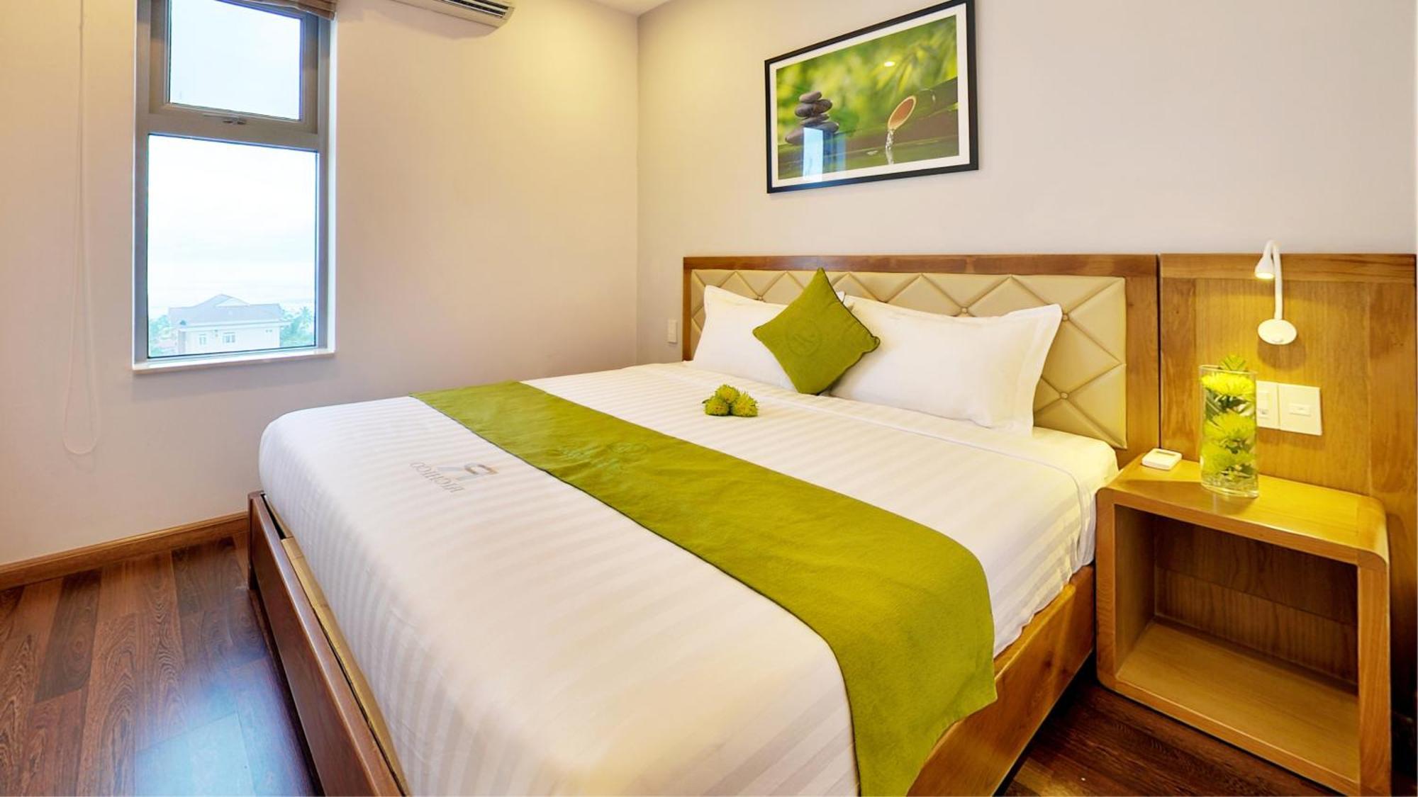 Richico Garden Beach Hotel Da Nang Bagian luar foto