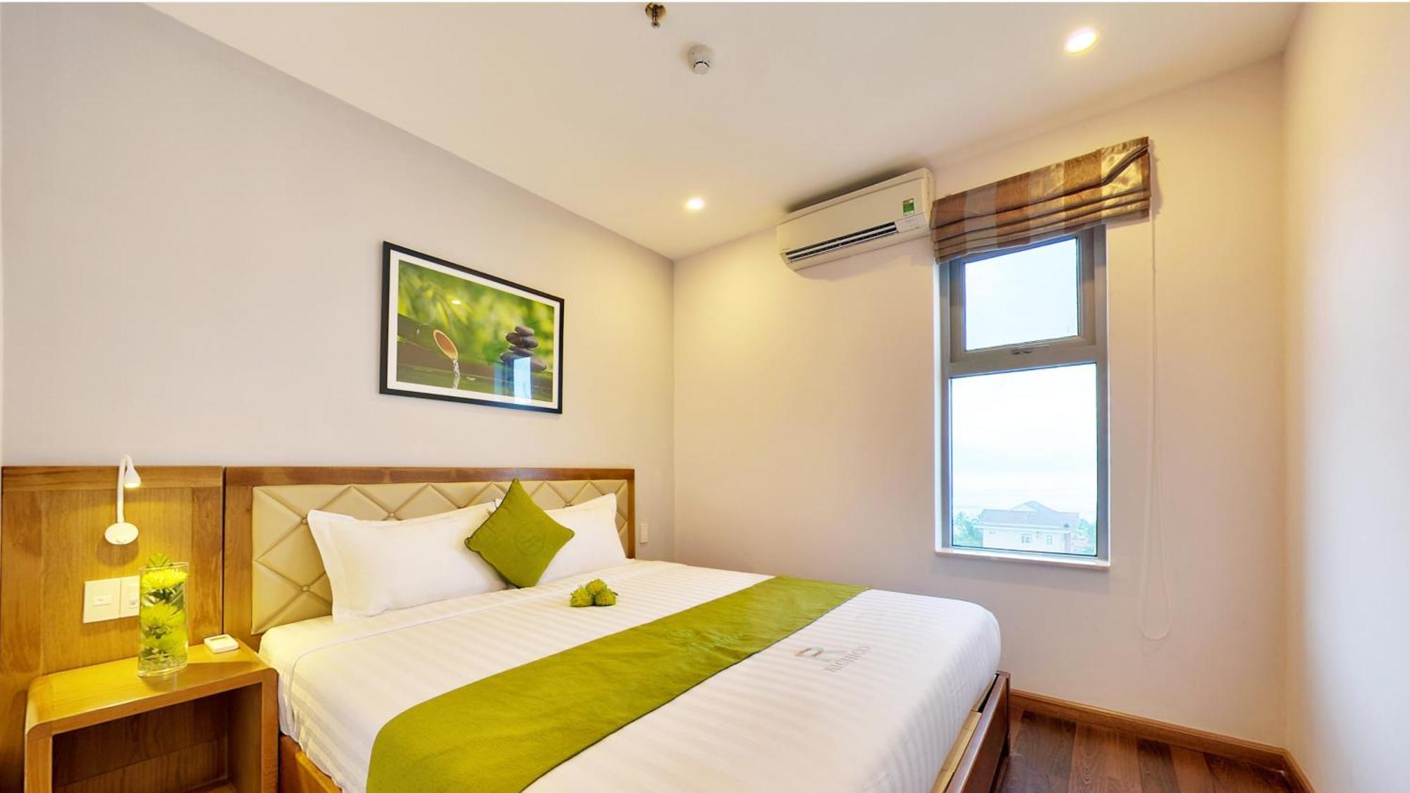 Richico Garden Beach Hotel Da Nang Bagian luar foto